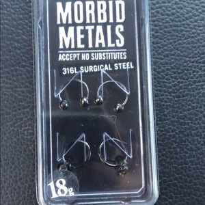 18g Nipple Piercings